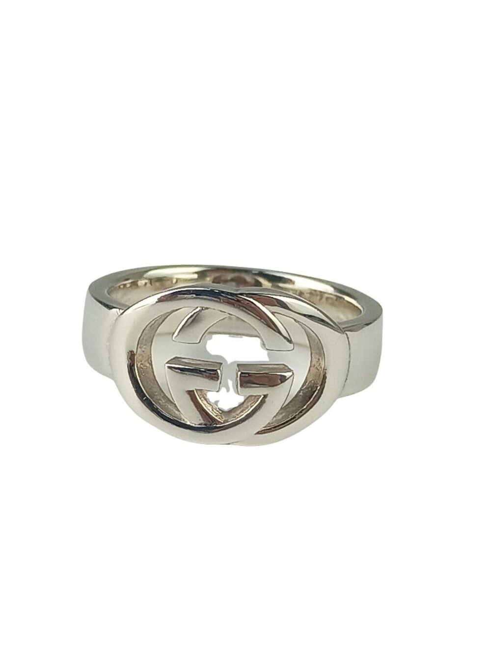 Gucci Ring Interlocking G Silver